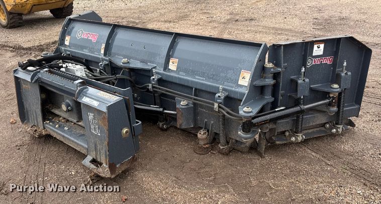 image for item NA9968 Virnig HSBP144 skid steer snow plow