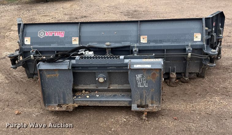 image for item NA9968 Virnig HSBP144 skid steer snow plow