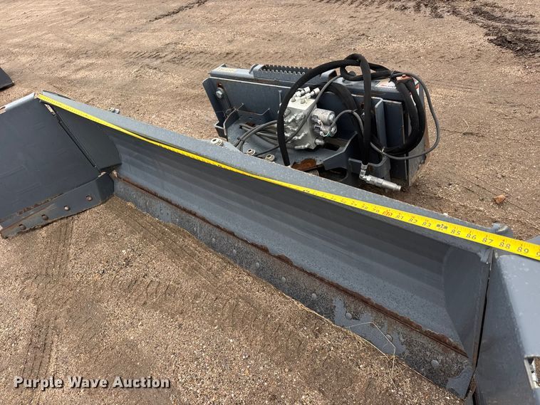 image for item NA9968 Virnig HSBP144 skid steer snow plow