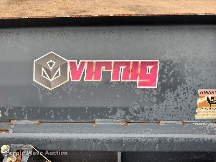 image for item NA9968 Virnig HSBP144 skid steer snow plow