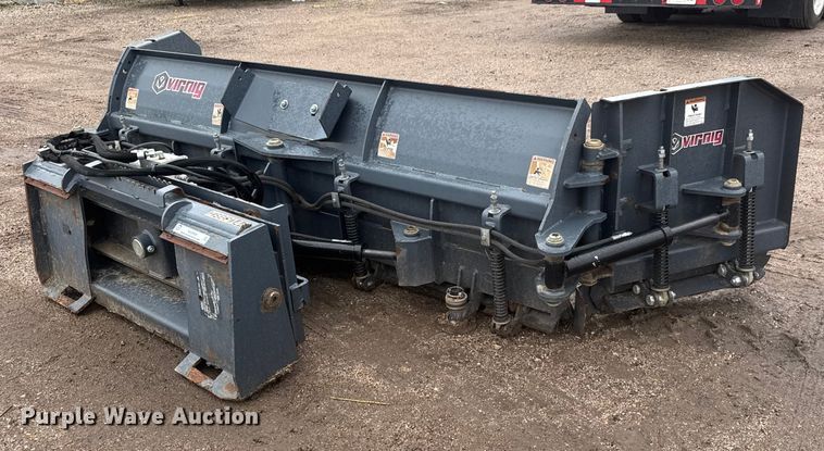 image for item NA9969 Virnig HSBP144 skid steer snow plow