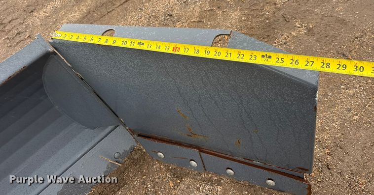 image for item NA9969 Virnig HSBP144 skid steer snow plow