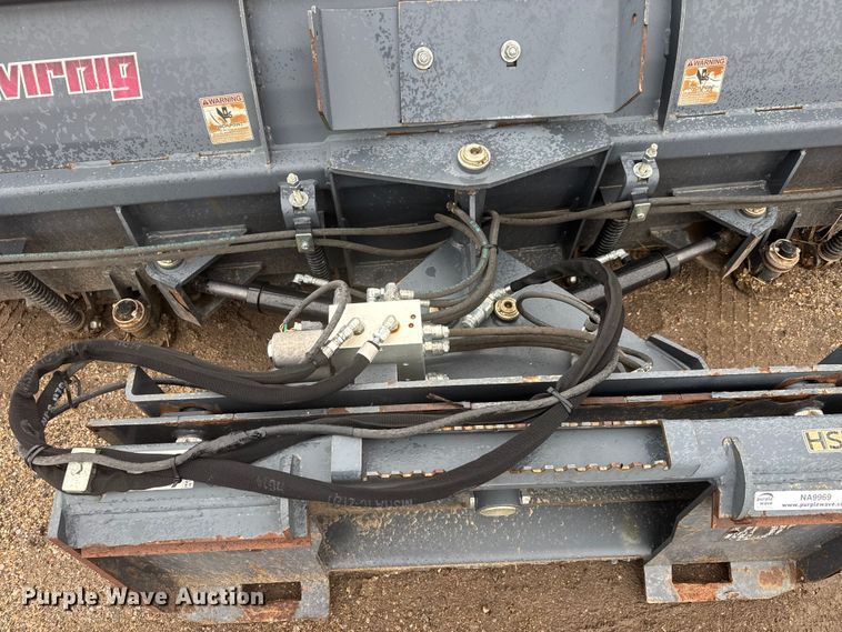 image for item NA9969 Virnig HSBP144 skid steer snow plow