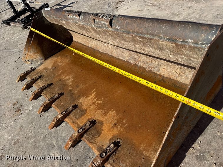 image for item NA9987 Bobcat 80 Severe Duty skid steer bucket