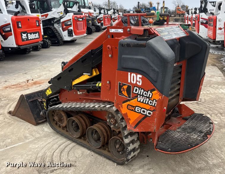 image for item NA9993 2020 Ditch Witch SK600 compact utility loader