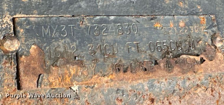 image for item NA9995 Bobcat MX3T mini excavator bucket