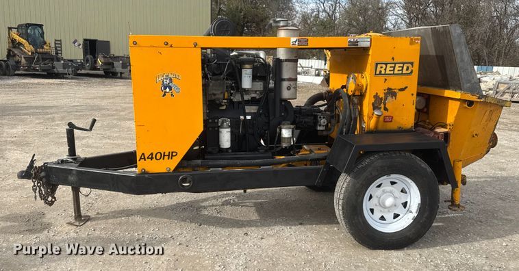 image for item NB9012 2014 Reed A40HP concrete pump