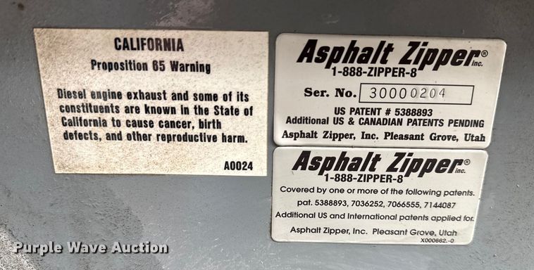 image for item ND9444 Asphalt Zipper AZ-300 cold planer
