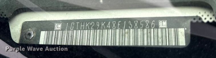 image for item ND9445 2008 GMC Sierra 2500HD Ext. Cab pickup truck