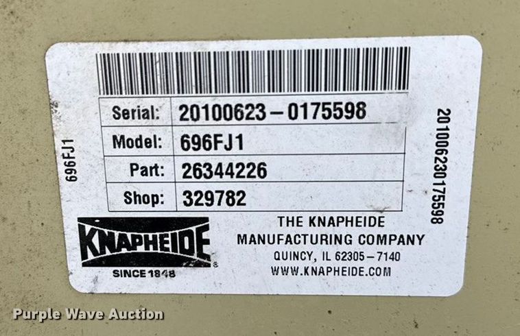 image for item ND9446 2011 Chevrolet Silverado 2500HD Ext. Cab utility bed pickup truck