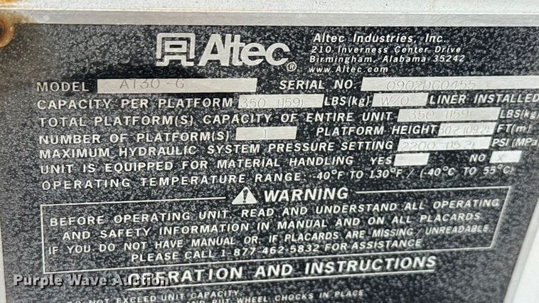 image for item ND9448 2003 Ford F550 bucket truck