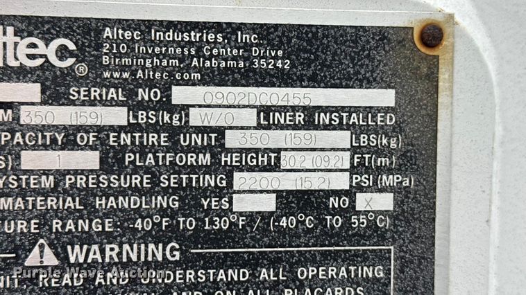 image for item ND9448 2003 Ford F550 bucket truck