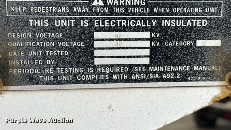 image for item ND9448 2003 Ford F550 bucket truck