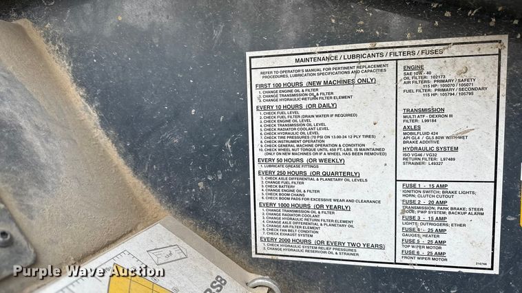 image for item ND9455 Gehl RS8-44 telehandler