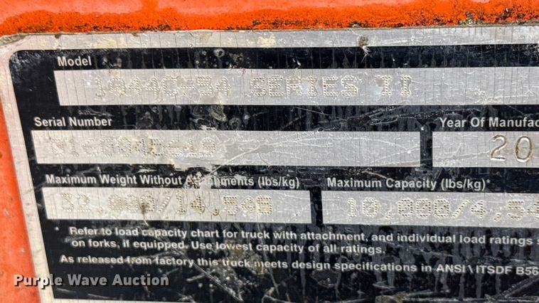 image for item ND9456 2012 JLG 1044C-54 Series II telehandler