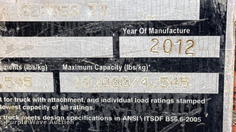 image for item ND9456 2012 JLG 1044C-54 Series II telehandler