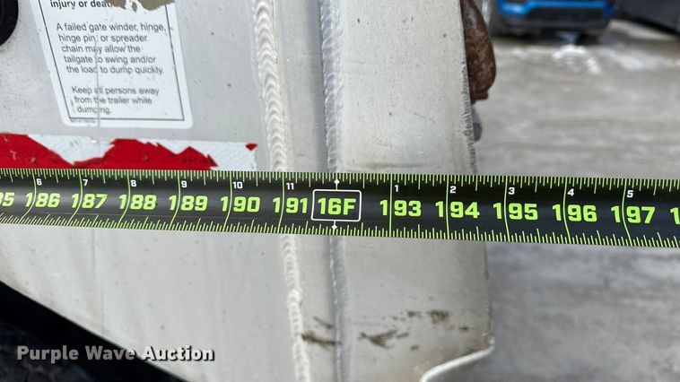 image for item ND9458 2015 Mack GU713 dump truck