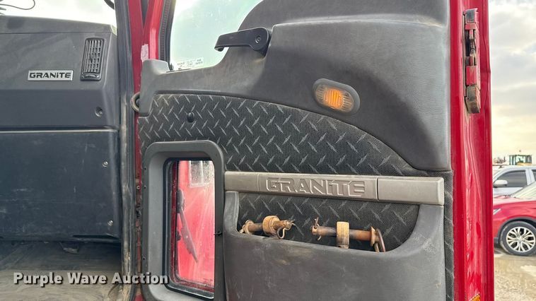 image for item ND9458 2015 Mack GU713 dump truck