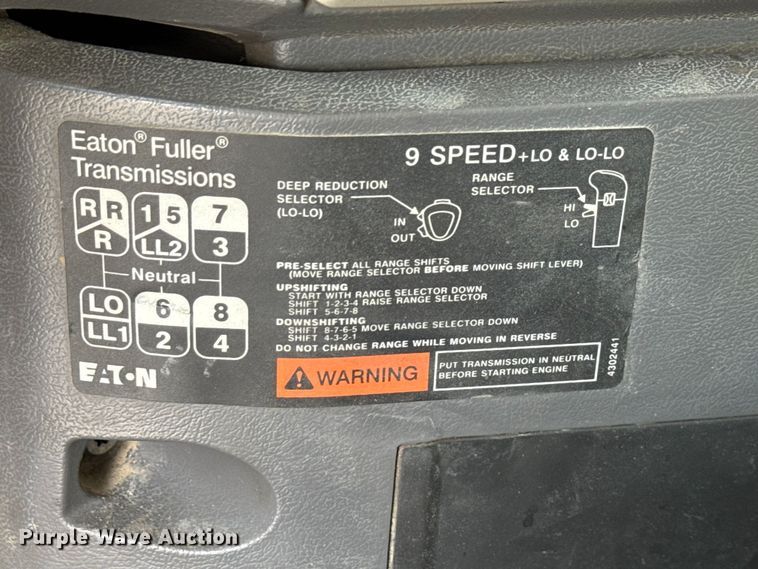 image for item ND9459 2015 Mack GU713 dump truck