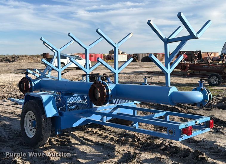 image for item NK9017 Frac manifold trailer
