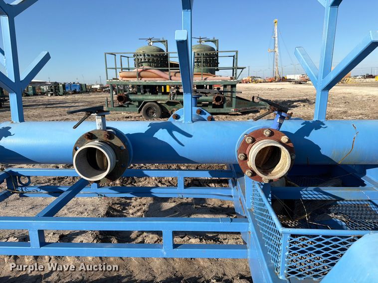 image for item NK9017 Frac manifold trailer