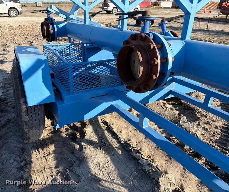 image for item NK9017 Frac manifold trailer