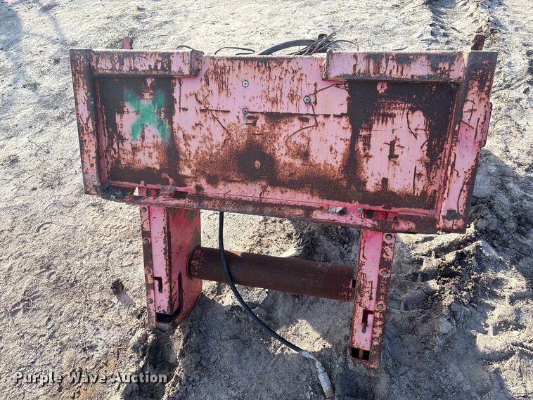 image for item NK9025 Midland Carrier skid steer reel attachment