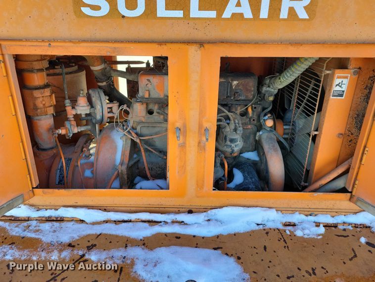 image for item NO9820 Sullair 160 GPQ air compressor