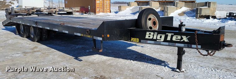 image for item NO9822 2016 Big Tex 20ED equipment trailer