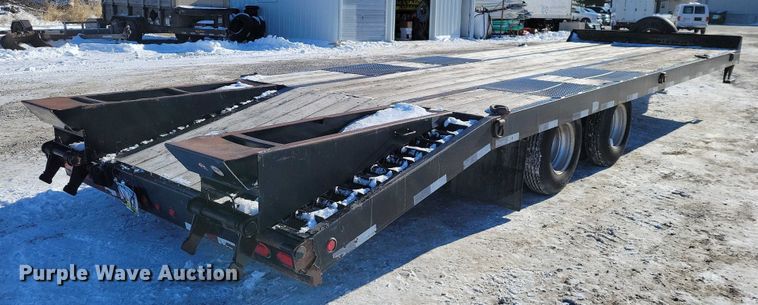 image for item NO9822 2016 Big Tex 20ED equipment trailer