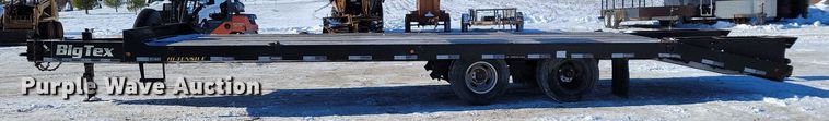 image for item NO9822 2016 Big Tex 20ED equipment trailer