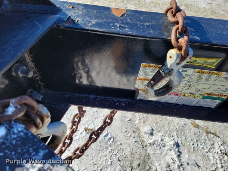 image for item NO9822 2016 Big Tex 20ED equipment trailer