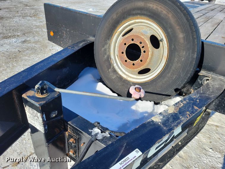 image for item NO9822 2016 Big Tex 20ED equipment trailer