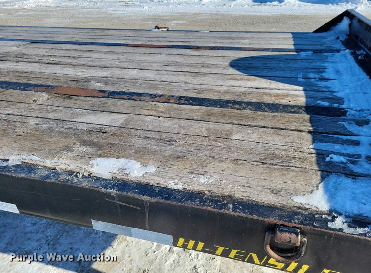 image for item NO9822 2016 Big Tex 20ED equipment trailer