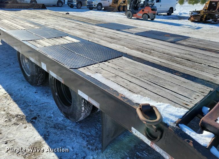 image for item NO9822 2016 Big Tex 20ED equipment trailer