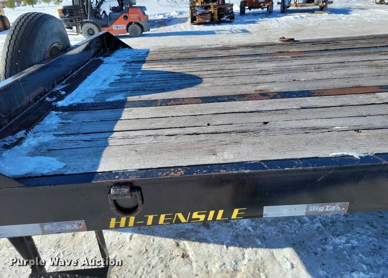 image for item NO9822 2016 Big Tex 20ED equipment trailer