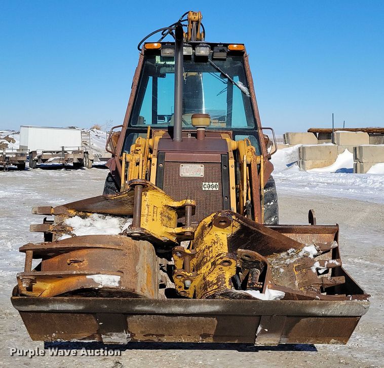 image for item NO9824 1994 Case 580 Super K backhoe