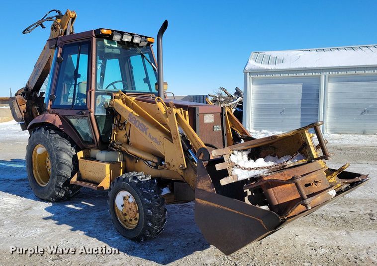 image for item NO9824 1994 Case 580 Super K backhoe