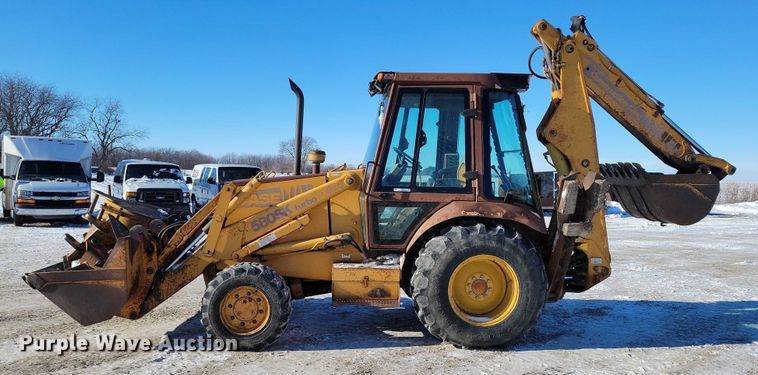 image for item NO9824 1994 Case 580 Super K backhoe