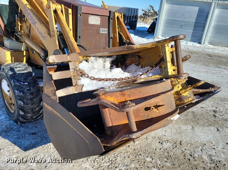 image for item NO9824 1994 Case 580 Super K backhoe