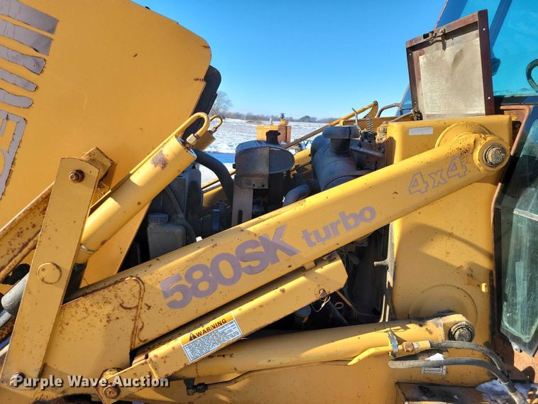 image for item NO9824 1994 Case 580 Super K backhoe