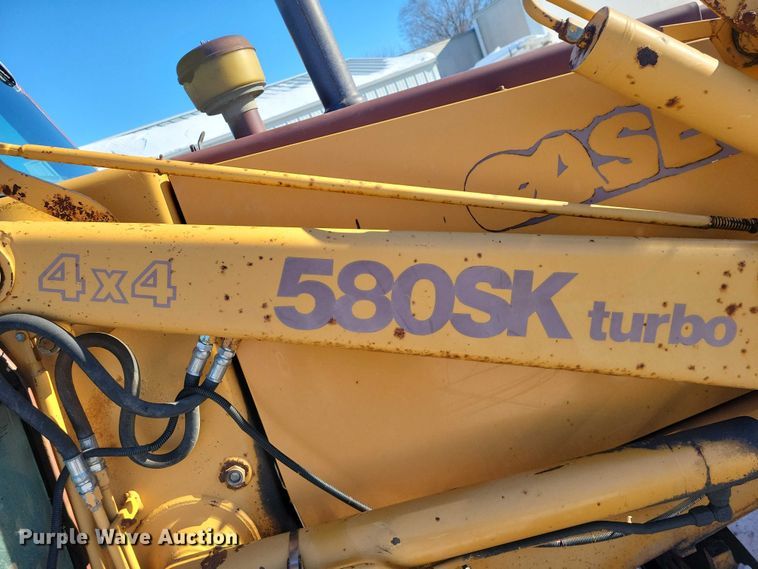 image for item NO9824 1994 Case 580 Super K backhoe
