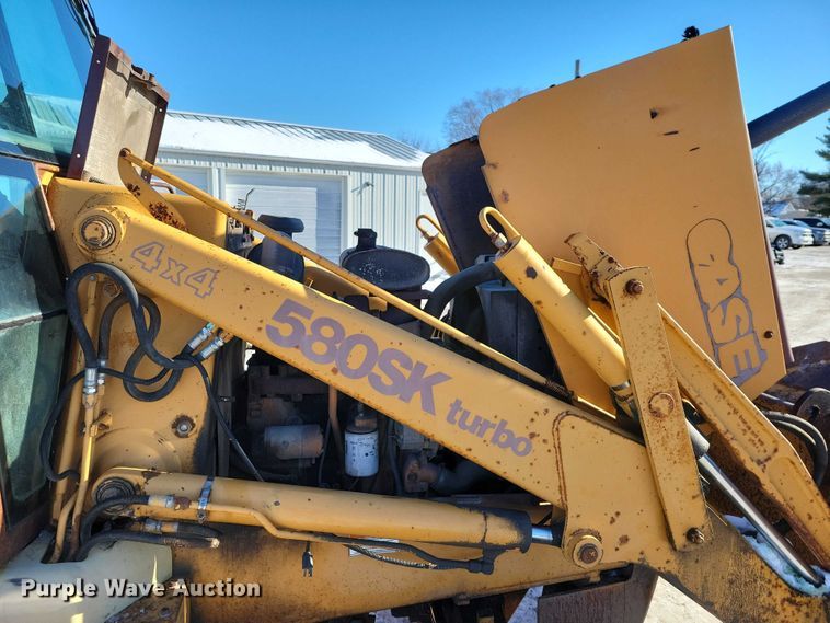 image for item NO9824 1994 Case 580 Super K backhoe