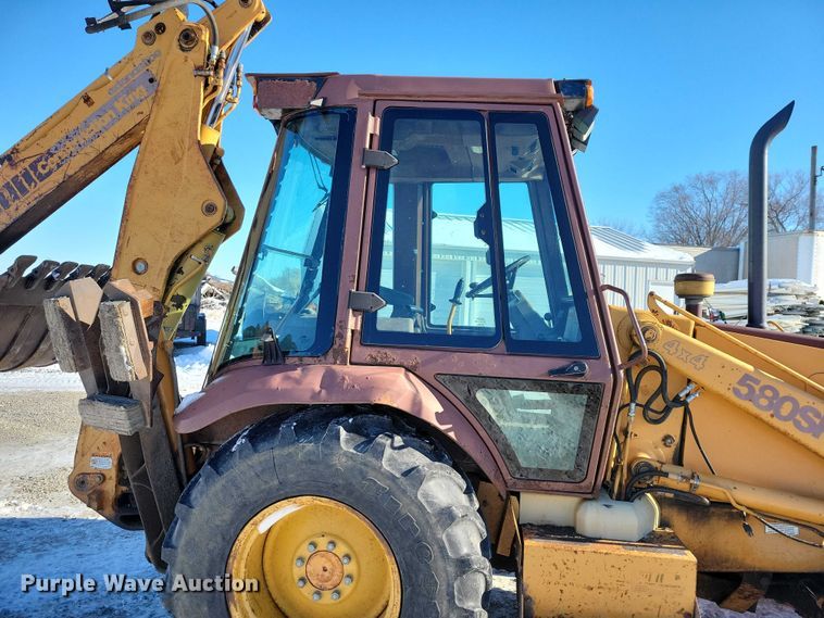 image for item NO9824 1994 Case 580 Super K backhoe