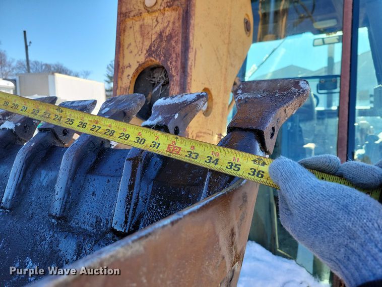 image for item NO9824 1994 Case 580 Super K backhoe