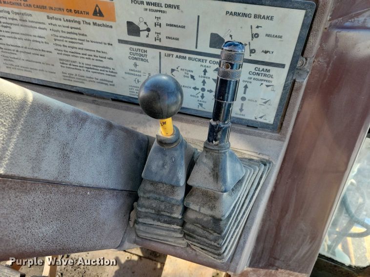 image for item NO9824 1994 Case 580 Super K backhoe