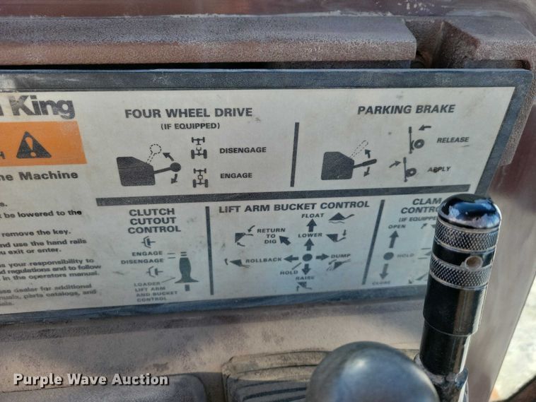 image for item NO9824 1994 Case 580 Super K backhoe