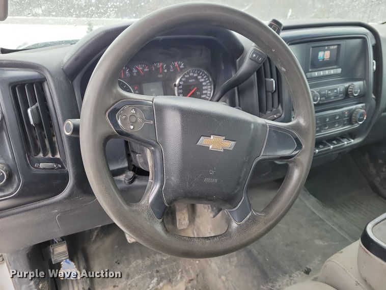 image for item NO9826 2016 Chevrolet Silverado 3500HD Crew Cab utility bed pickup truck