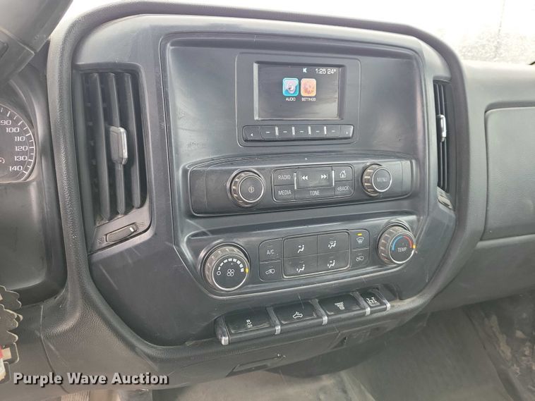 image for item NO9826 2016 Chevrolet Silverado 3500HD Crew Cab utility bed pickup truck