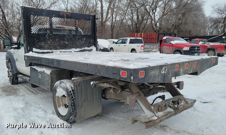 image for item NO9832 2011 Ford F450 flatbed pickup truck